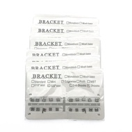 Dental Orthodontic Edgewise Metal Brackets Braces 345Hooks/3Hooks/No Hook B5M6