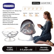 EvianAngel.Baby Swing Rocker Cradle Kerusi Goyang Boleh Laras Elektrik Untuk Bayi Dengan Kelambu
