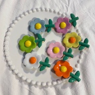 Hair Clip Y2K Flower Accessories