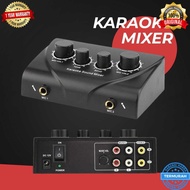 Karaoke Mixer Echo Tone Audio External Sound Microphone Console Mic Input Professional For Vocal Cha