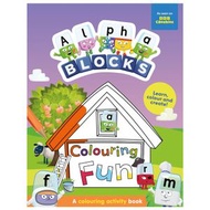 Alphablocks 有趣填色活動書 (平行進口)