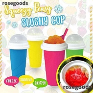 ROSEGOODS1 Slushie Maker Cup Ice Cream Maker DIY It Cooling Cup Double Layer Slushy Maker Smoothies Cup