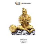 Namaskar Hanuman With Gada Statue By Resin for Pooja Gift Showpiece Vastu Home Decor Car |Hanuman Id