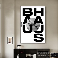 Seni Lukisan Gantung Bauhaus Bergaya Abstrak Ruang Tamu Ruang Makan Studio Pejabat Lukisan Hiasan La
