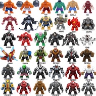Super Hero Avengers Iron Man Anti-Hulk Hulk Venom Doll Toy Assembling Building Blocks 4S6C
