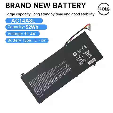 AC14A8L Laptop Battery Replace for ACER V15 Nitro Aspire VN7-571 VN7-591 VN7-571G VN7-791G VN7-591G-