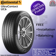 CONTINENTAL ULTRA CONTACT UC6 TYRE (15 16 17 18 INCH)