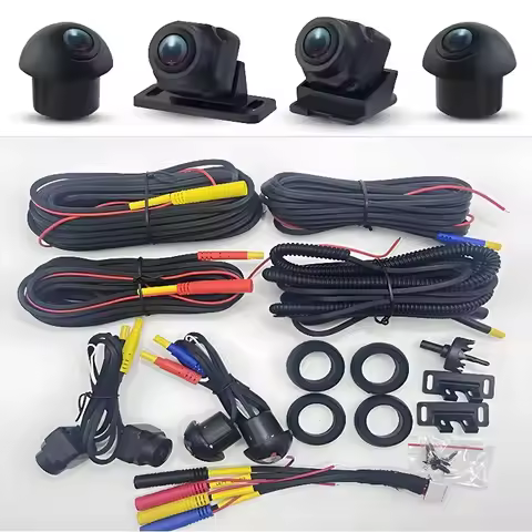 Car 360° Panoramic Camera System AHD 1080P/720P HD Surround View Bird View Camera for Android Car Ra