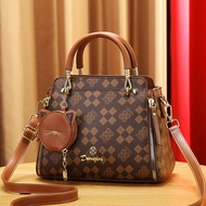 Women Printed Flow Diagonal One-Shoulder Crossbody Portable