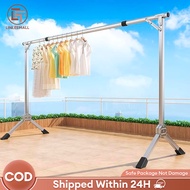 [Latest]Sampayan Stainless Clothes Rack Drying Rack Foldable Sampayan Indoor Outdoor Rack Heavy Laun