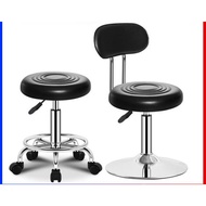 ST-🚤/Customized-Bar Stool Bar Chair Backrest Chair Bar Chair round Stool Swivel Chair Lifting Beauty Stool Stool Barber