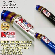 NLK NOO LAMLUKKA 100% ORIGINAL Y15ZR/LC135 MADE IN THAILAND RACING EXHAUST OPEN 32MM/35MM EKZOS EZOS