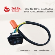 Headlight On/Off Switch for Sirius FI, NVX New LED Headlight | FA Switch (Not for NVX V2)