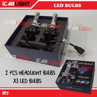 X3 LED Headlight Bulb H1 H3 H4 H7 9005 9012 881 Headlamp Car Headlight Bulbs Auto Headlamp Toyota Pe