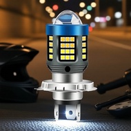 AOSMMD 1pc H4/BA20D/H6 LED,CSP,, AOSMMD 1Pc Lampu Utama LED Motosikal H4/BA20D/H6 CSP Dwi-Warna Puti