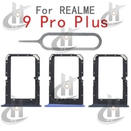 For  Realme 9 Pro Plus Sim Card Tray Slot Holder Card Holder Reader SD Slot Adapter Replacement Part
