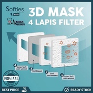 [Dijual] Softies 3D Surgical Mask Kf94 / Masker Medis Softies Kf94