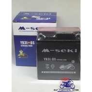 YB3L-BS 12V3AH MSEKI BATTERY FOR Y125Z RXZ Y125 KRISS ( MSEKI )