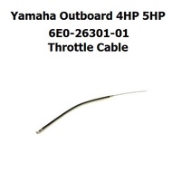 Yamaha Outboard 4HP 5HP Throttle Cable 6E0-26301-01