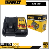 DeWALT DCB107 12V/20V 1.25A Cordless Battery Charger