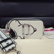 現貨 💕 The Marc Jacobs x Peanuts 史努比 Snoopy snapshot camera bag crossbody 相機包 手袋 白色 M0016815