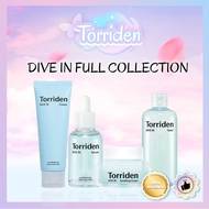 Torriden DIVE IN Facial Moisutre Cream+Torriden DIVE IN Hyaluronic Acid Serum+Torriden Dive-In Sooth