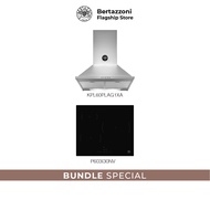 [Pre-order] Bertazzoni 60cm Induction + Hob Bundle (P603I30NV Induction Hob + KPL60PLAG1XA Wall Mount Hood)