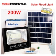 Real Power LED SOLAR LIGHT Spotlight Flood Light Automatic Cool White Bright 150W / 200W / 300W Sola