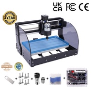 CNC 3018 ProM 3 แกนเดสก์ท็อป DIY Mini Wood Router Kit เครื่องแกะสลักไม้ PCB PVC Milling Router ควบคุ