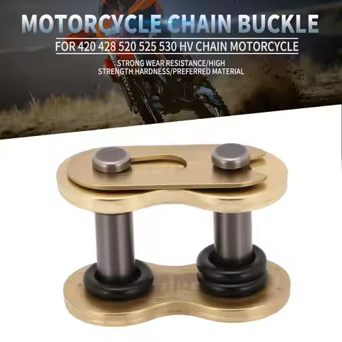 420 428 520 525 530HV Chain Connector Heavy Connecting Master Joint Link With O-Ring Chain Lock Moto