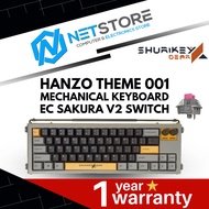 SHURIKEY HANZO THEME 001 MECHANICAL KEYBOARD - EC SAKURA V2 SWITCH - S01A001B001C1D01E001