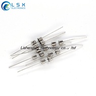 lishengxin 10PCS 3*10mm Glass Fuse Fast Blow Break With Pin 3.6x10mm Glass Tube 2 Pins 0.5A 1A 2A 3A