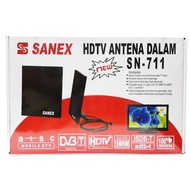 Antena Tv Led Sn-711 / Lcd / Tabung Sanex Hdtv Antena Dalam Digital Original