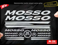 Cutting sticker sepeda MTB Mosso Stiker Sepeda Lipat MOSSO