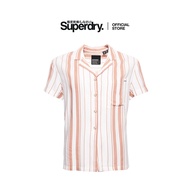 Superdry Arizona Vintage SDW Women Shirt401013A KWA Orange Stripes