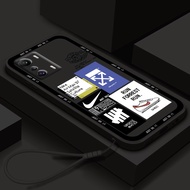 Casing Infinix Zero 5G Zero X Neo Zero X Pro Fashion Shockproof Straight Edge Phone Case Soft Silicone Protective Cover