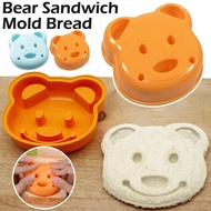 Pvc Cute Cartoon Bear Toast Bento Die Cutting Diy Bread Breakfast Mold Vegetable Roll Rice S8d3