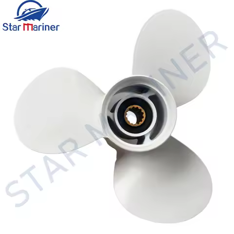 663-45947-02-EL Aluminum Propeller For Yamaha 40HP 60HP Boat Eninge Size 11 5/8x11 663-45947 663-459