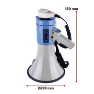 Dynamax SR99SUR Loud Hailer Megaphone C/W Bluetooth,USB Player,Recorder & Rechargeable Battery