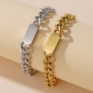 Lovito Metal Bracelet LCS29A45 Lovito Gelang Logam LCS29A45