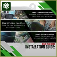 ✆ ☌ ◙ [RS_MOTORCYCLE] MOTORCYCLE U BOX FOR HONDA WAVE 100