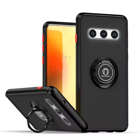 Translucent Stand Holder Phone Case For Samsung Galaxy S8 S9 Plus S20 Ultra S21FE Note 20 10 9 Xcove