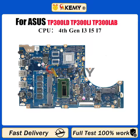 TP300LA Laptop Motherboard For ASUS VivoBook Flip TP300L Q302L TP300LA TP300LD TP300LJ TP300LAB TP30