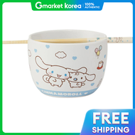 Skater | ชุดชามและตะเกียบ Cinnamon Roll 600 มล. ของขวัญสำหรับอาหาร