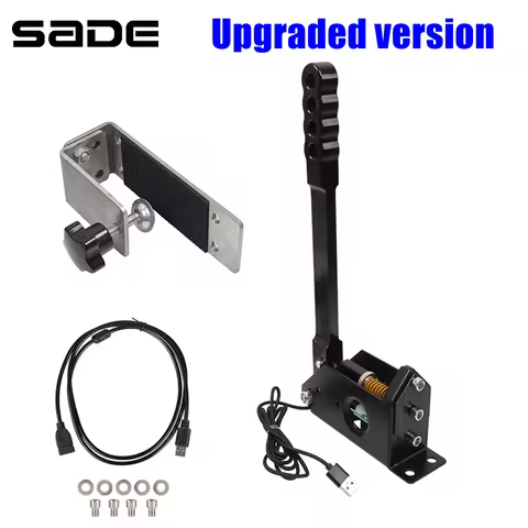 Upgraded Version PC USB SIM Racing Games Handbrake With Bracket For Logitech G25 G27 G29 T300 T500 A