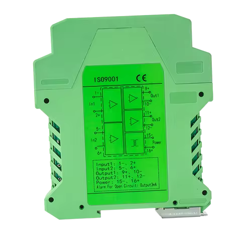 0-1300℃ K type Temperature Converter 1 In 1 Out 1 In 2 Out Thermocouple Temperature Transmitter 4-20