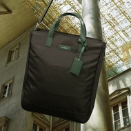Archive Hoxton Nylon Tote (Olive/Green) กระเป๋า Tote Bag สะพายข้างผ้าไนลอนกันน้ำป้ายหนังวัวแท้
