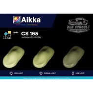 AIKKA CS165 HIGHTLAND GREEN OLD SCHOOL SUPREME SOLID COLOUR 2K CAR PAINT