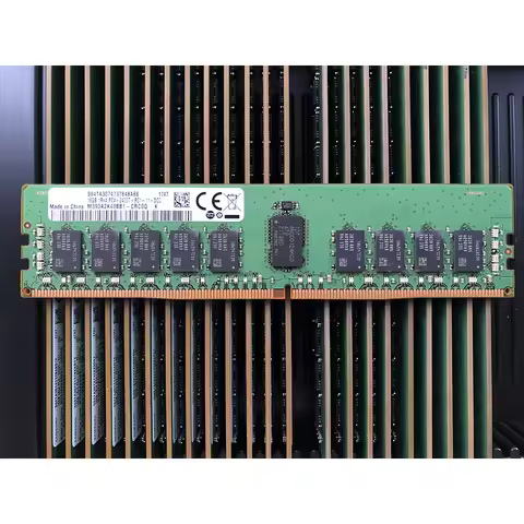 1pcs M393A2K40BB1-CRC0Q RAM 16GB 16G 1RX4 DDR4 2400 PC4-2400T ECC REG For Samsung Server Memory