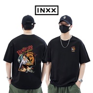 Oversized T-shirt 田Trendy Print Men's Distro T-shirt Original 100% Premium W347